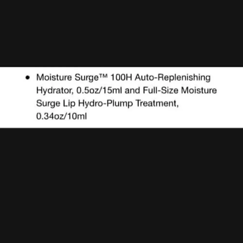 Clinique moisture surge duo